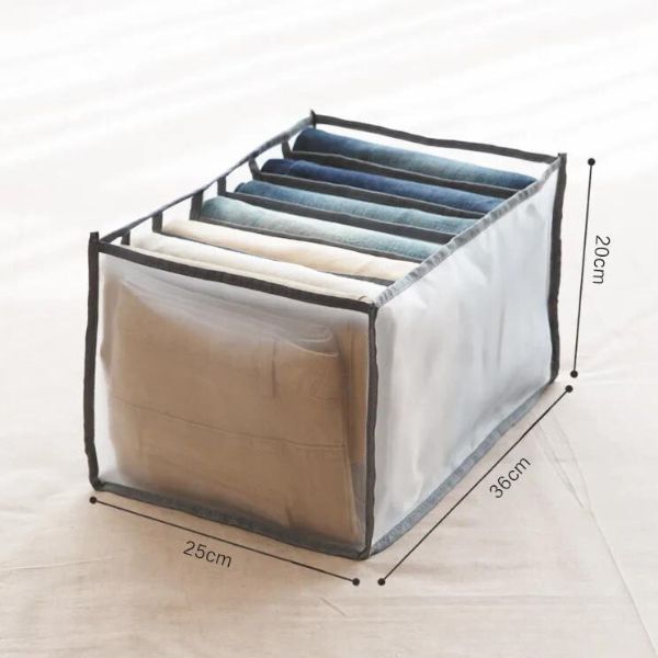 Broekie™- Kledingorganizer | Ruim & Overzichtelijk - Mesh-ventilatieontwerp - Bespaart Ruimte - Opvouwbaar en Wasbaar
