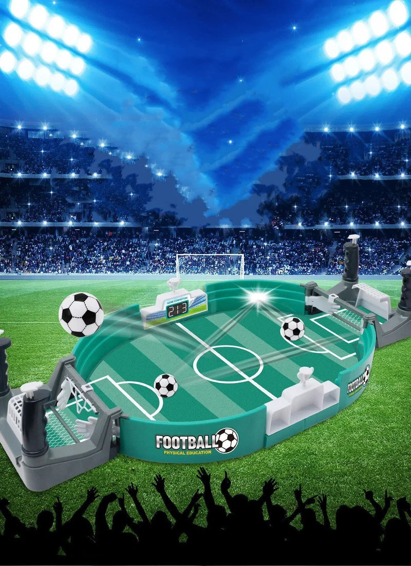 GoalMaker™  Tafelvoetbal Set | Interactief Spel - Bevordert Familietijd - Elektronische Score - Voor Binnen en Buiten - Urenlang Speelplezier