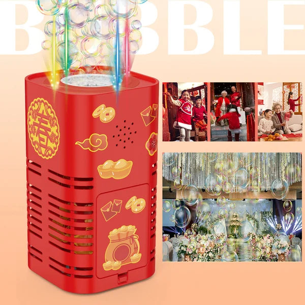 FireBubble™ - Vuurwerk Bubbelmachine | Automatisch - Vuurwerkeffecten - Feestelijk - Creëer Magische Momenten -