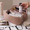 CosmetiBAG™ – Make-up Tas | Draagbaar - Voor Persoonlijke Spullen - Praktisch - Waterdicht | 100% Vegan Leer