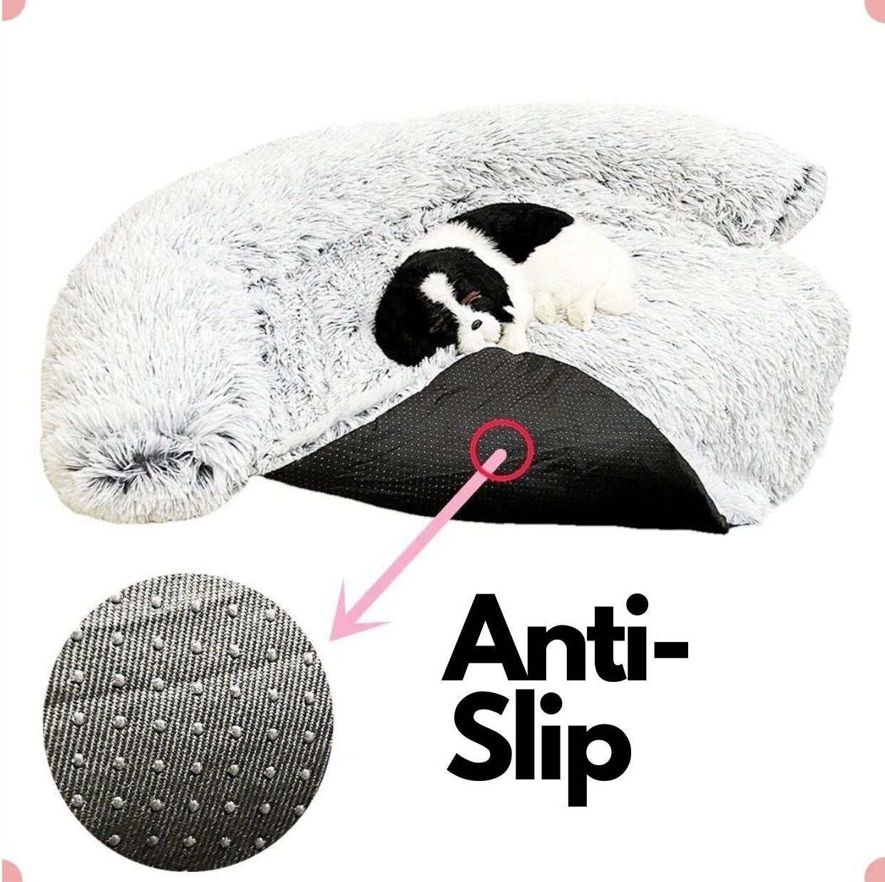 Snuggle™ | 2-in-1 Hondenbed - wasbaar en beschermt je meubels ♡