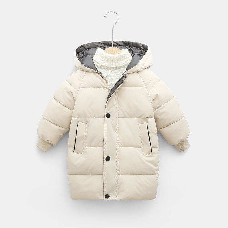KiddoParka™ - Winterjas | Voor Kinderen - Comfortabel en Warm - Zijzakken en Capuchon