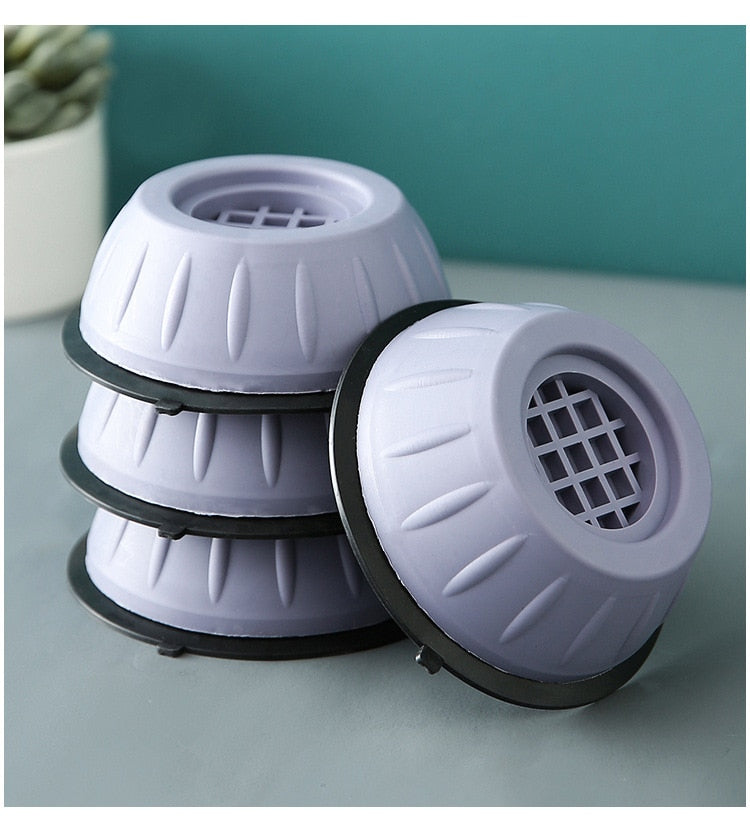 SlipStop™ - Wasmachine trillingsdemper | Anti-slip | Beschermt je wasmachine en vloer | Stapelbaar