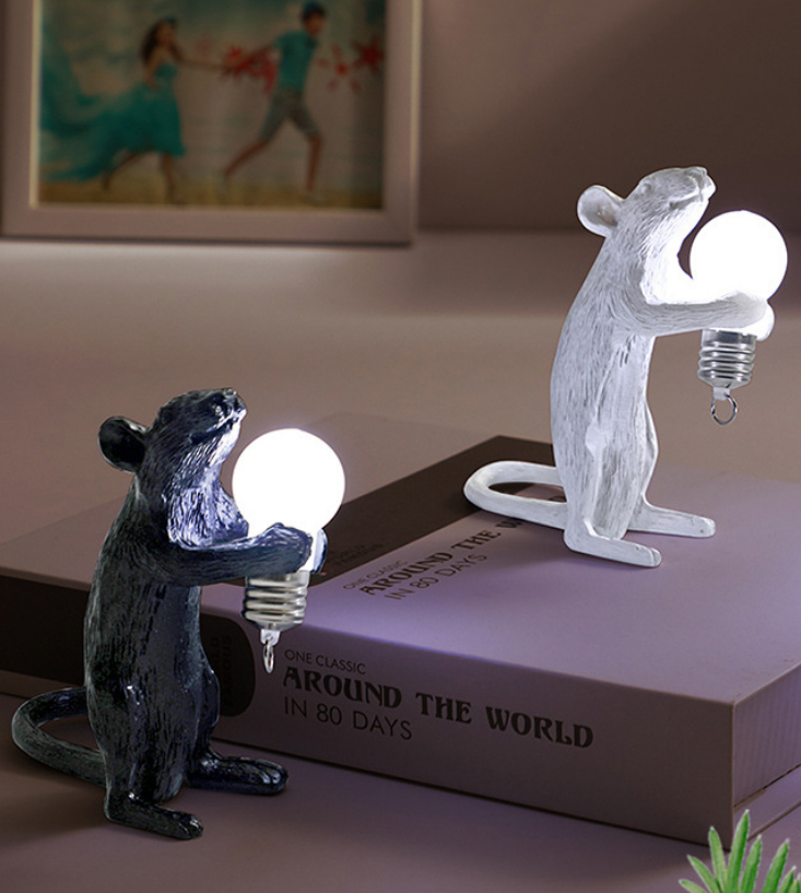 Tafel-muis-lamp Cannelli™ | Zonder Snoer, Incl. Batterij én Lamp | Tijdelijk 1 + 2 GRATIS
