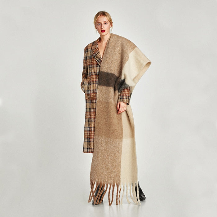 Luxor XL Kasjmier sjaal | Warm en Authentiek | 200 bij 50cm