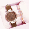 Afbeelding in Gallery-weergave laden, Primerra™ Gold Quartz Horloge Set + GRATIS Armband | Stijlvol en schitterend de herfst door