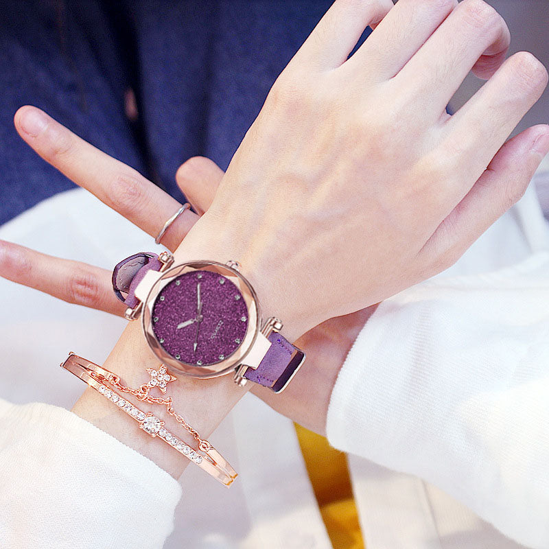 Primerra™ Gold Quartz Horloge Set + GRATIS Armband | Stijlvol en schitterend de herfst door