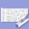 ColorWall™ - Kleurpapier 3 Meter +  Zelfklevend en Verwijderbaar | Stimuleert Creativiteit - Urenlang kleur- en schilderplezier - Perfect Cadeau