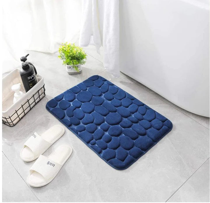 SoftRockBath™ - Antislip Badmat | Veilig uit het bad stappen - Zacht - Trendy design | Maximale waterabsorptie